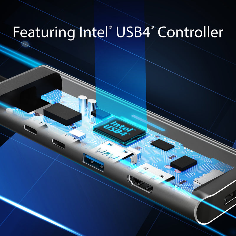 USB4® Dual 4K Multi-Port Hub
