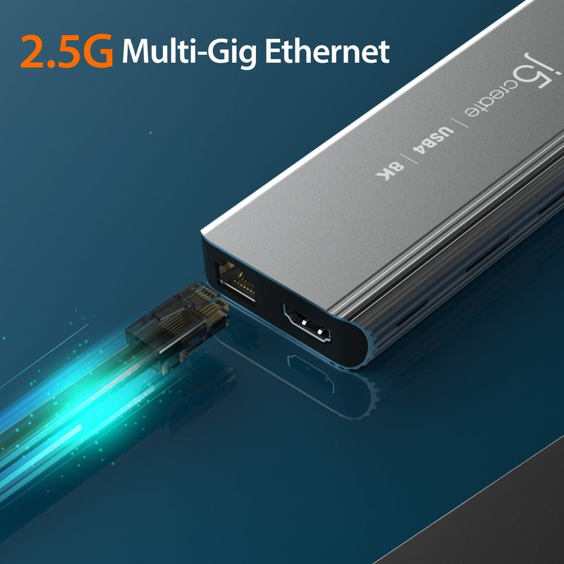 USB4® 8K Multi-Port Hub
