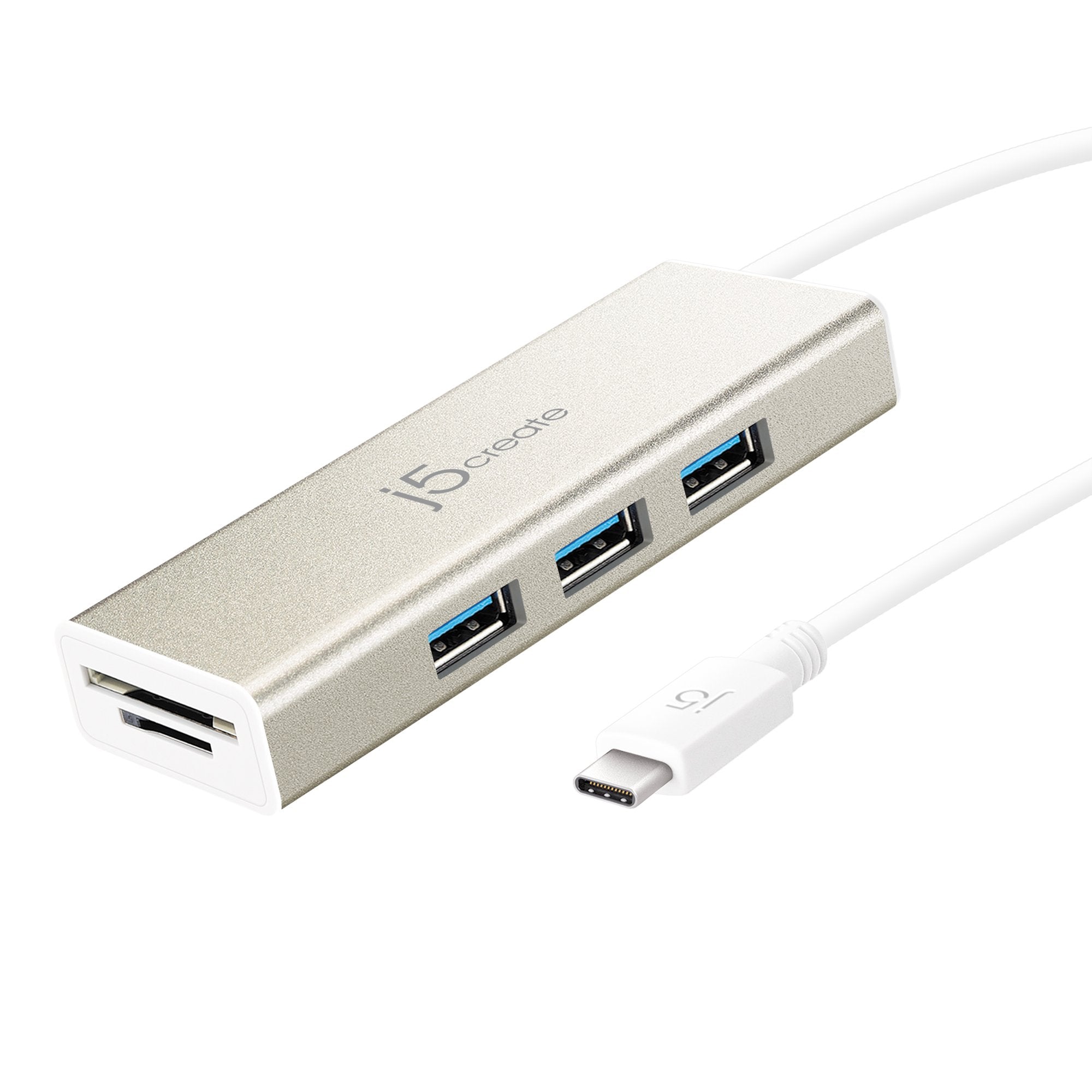 J5create セルフパワー対応USB3.0×3ポートハブディスプレイスタンド JUH377 USB™ 3.0 7-Port HUB – j5create