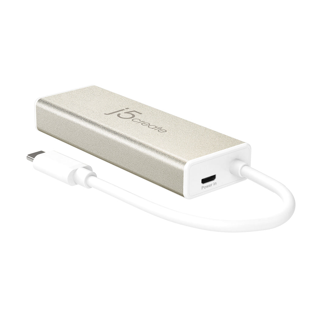 USB 3.1 Type-C 3-Port Hub with VGA