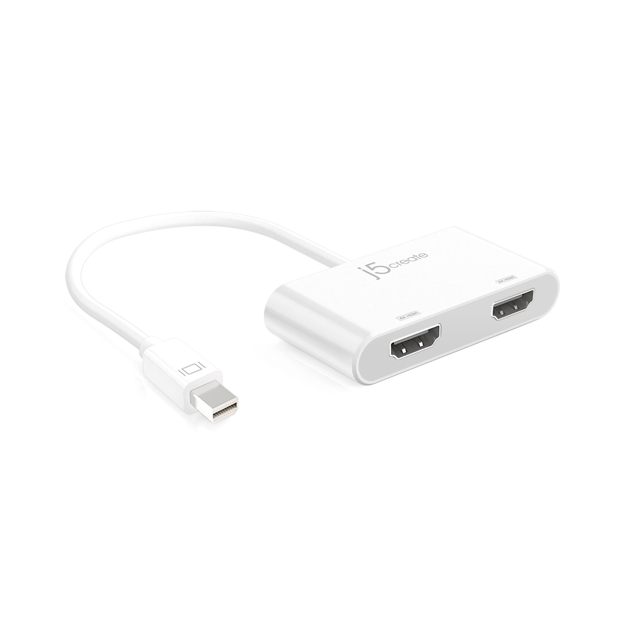 j5create Dual HDMIディスプレイアダプター mini DisplayPort™ to Dual HDMI™ Adapter – j5create