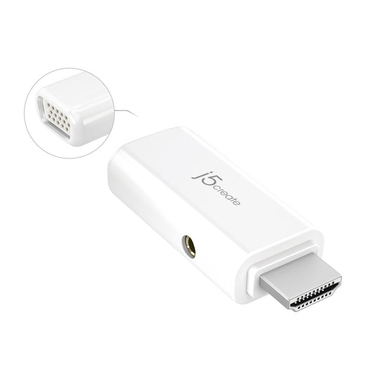 j5create HDMI™ to VGA Video Adapter Converter with Audio