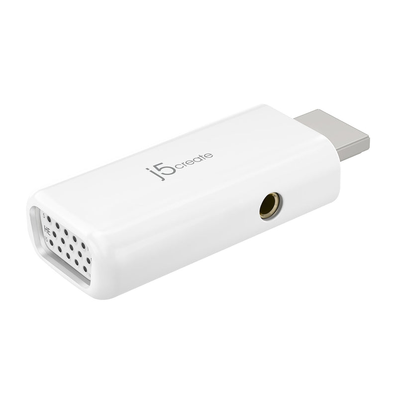 HDMI™ to VGA Video Adapter Converter with Audio