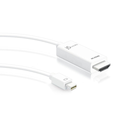 j5create Mini DisplayPort to 4K HDMI Cable