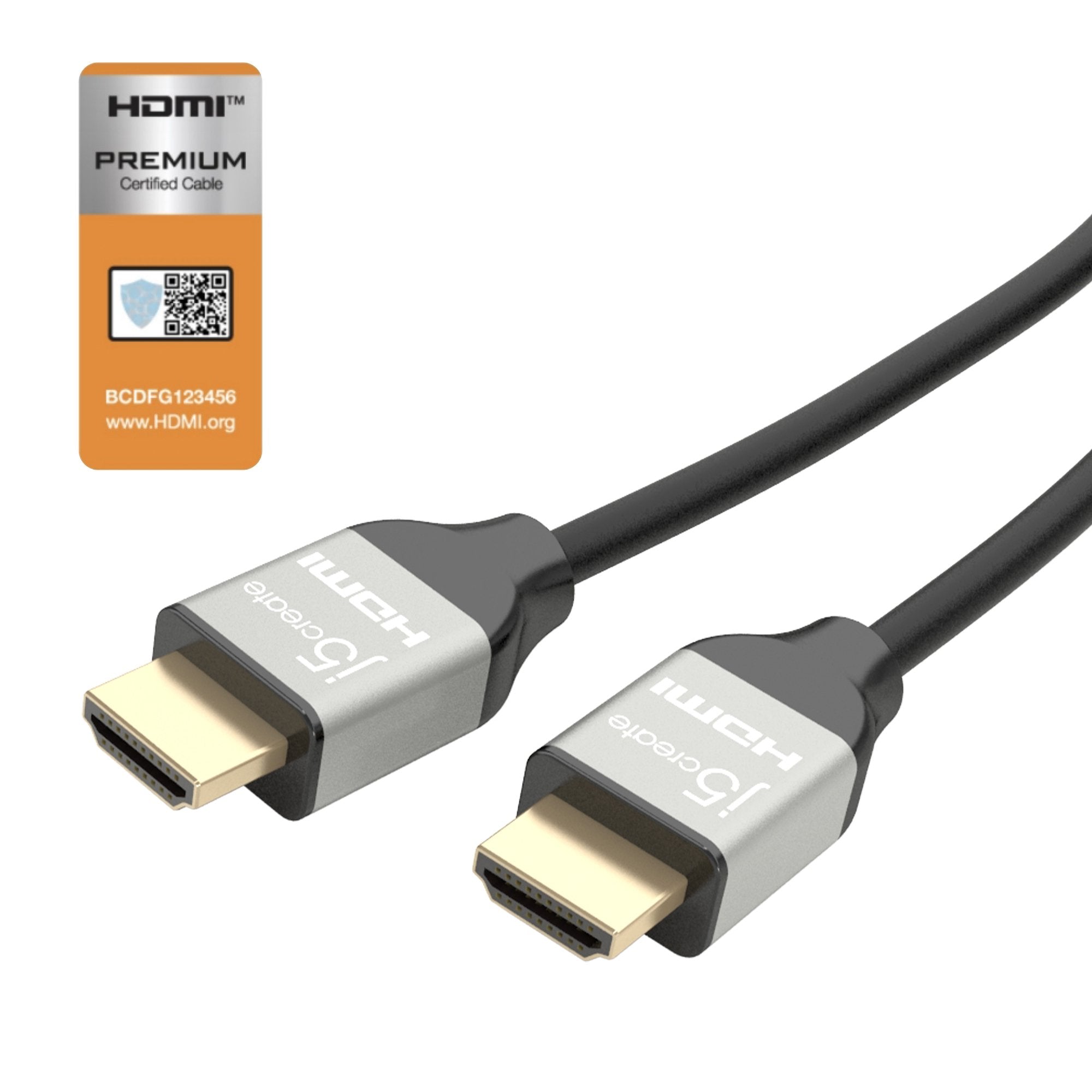 J&D Ultra High Speed HDMI 2.1 Cable, Gold Plated 2.1 Version HDMI