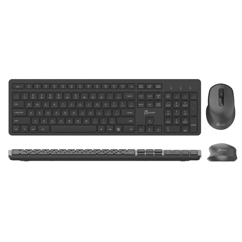 Full-Size Wireless Keyboard and Mouse