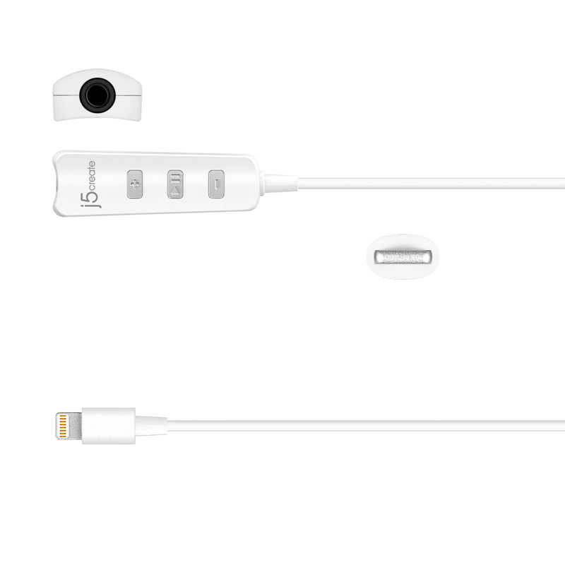 Premium Audio Adapter with Lightning® Connector