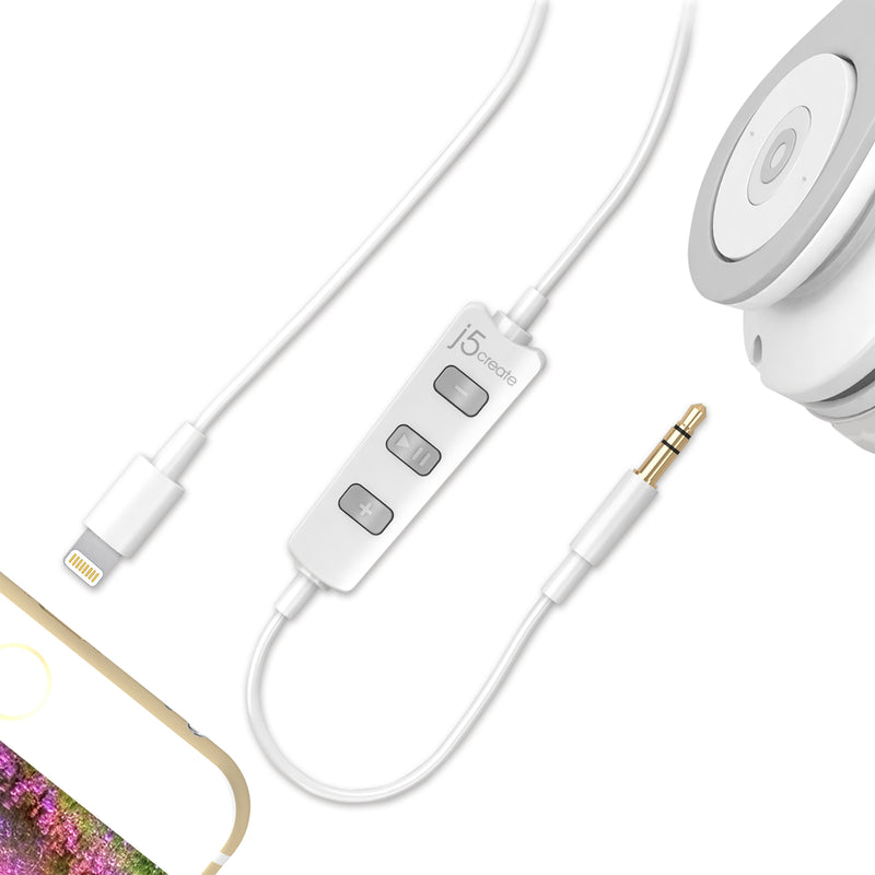 Premium Audio Cable with Lightning® Connector