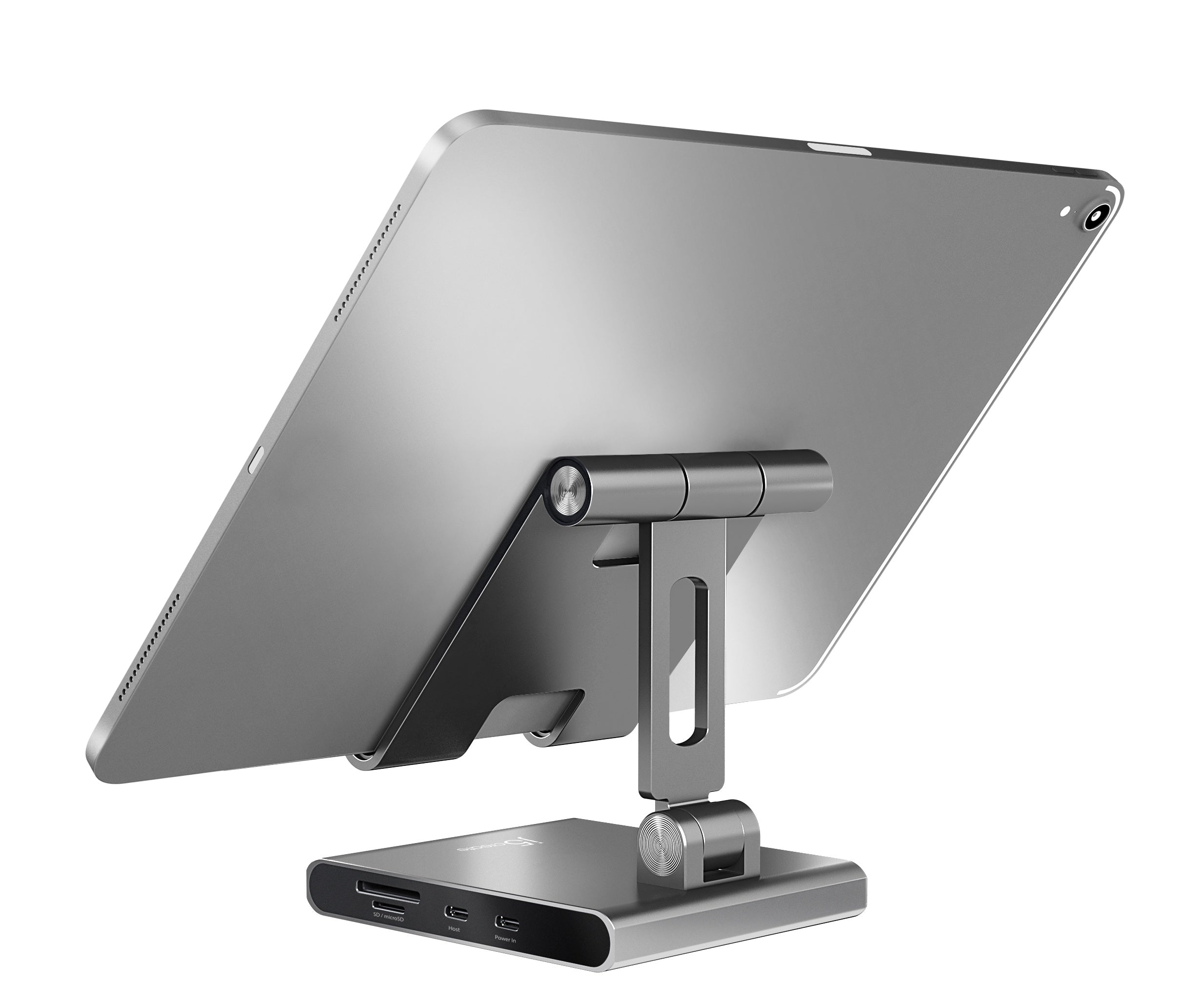 Multi-Angle Stand with Docking Station for iPad Pro® – j5create
