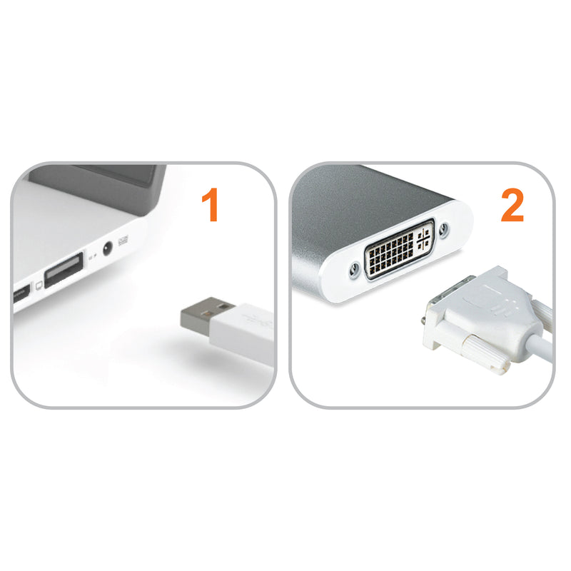 USB™ 2.0 DVI Display Adapter
