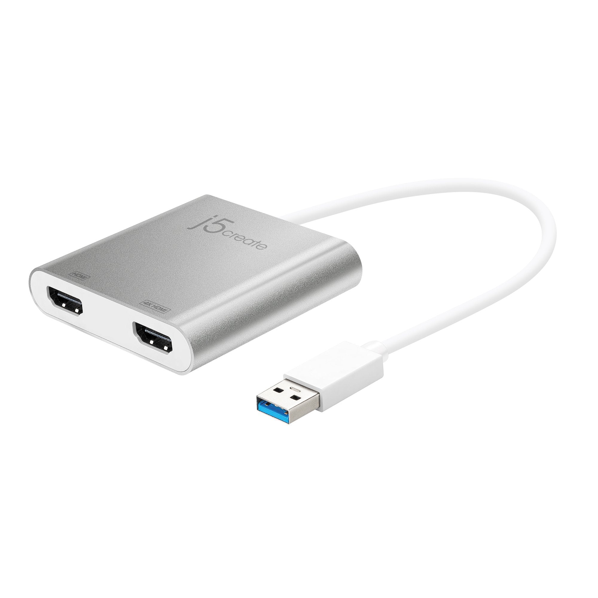 USB-3 to to Dual HDMI™ Multi-Monitor Adapter