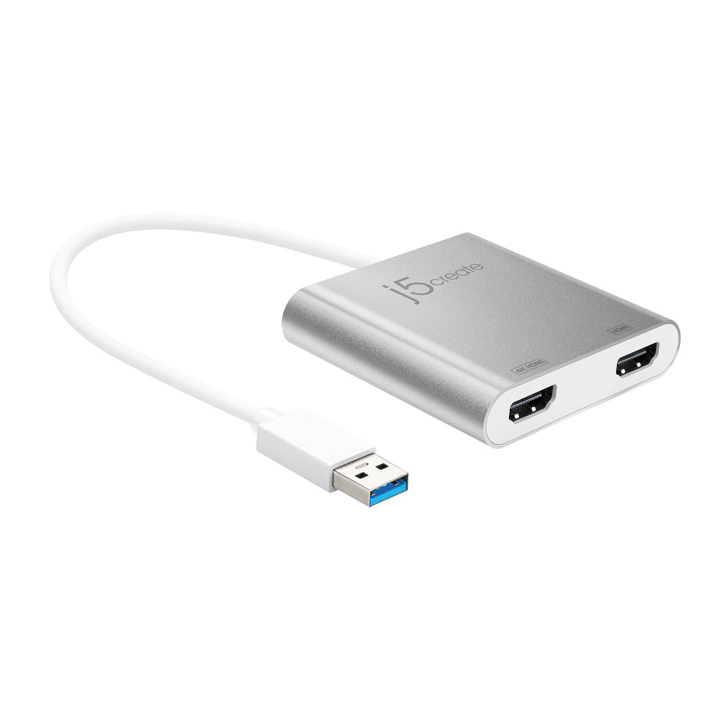 USB™ 3.0 to Dual HDMI™ Multi-Monitor Adapter