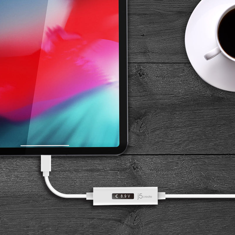 USB-C™ Dynamic Power Meter Charging Cable - USB™ Type-A to USB-C®