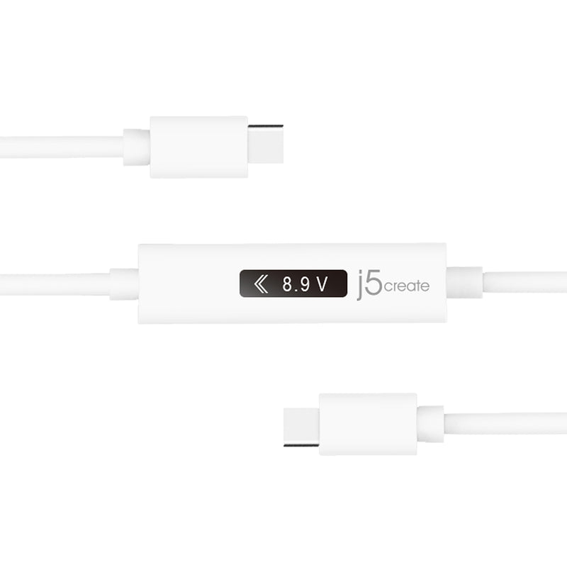 USB-C™ Dynamic Power Meter Charging Cable - USB-C® to USB-C®