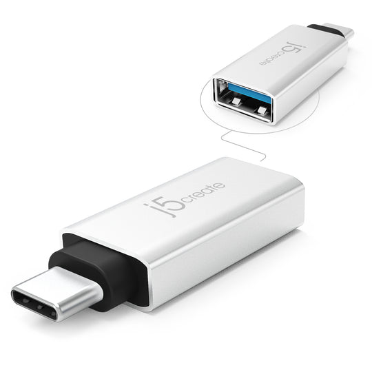 j5create USB 3.1 Type-C to Type-A Adapter
