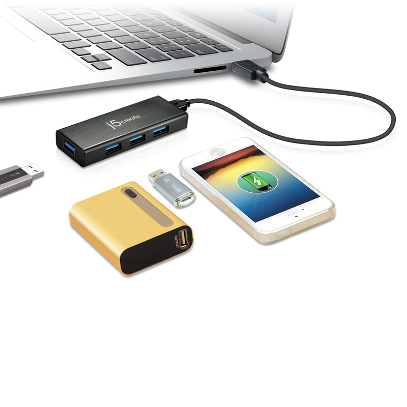 USB™ 3.0 4-Port Mini Hub