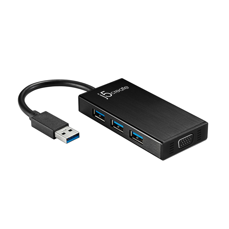 USB™ 3.0 VGA & 3-Port HUB