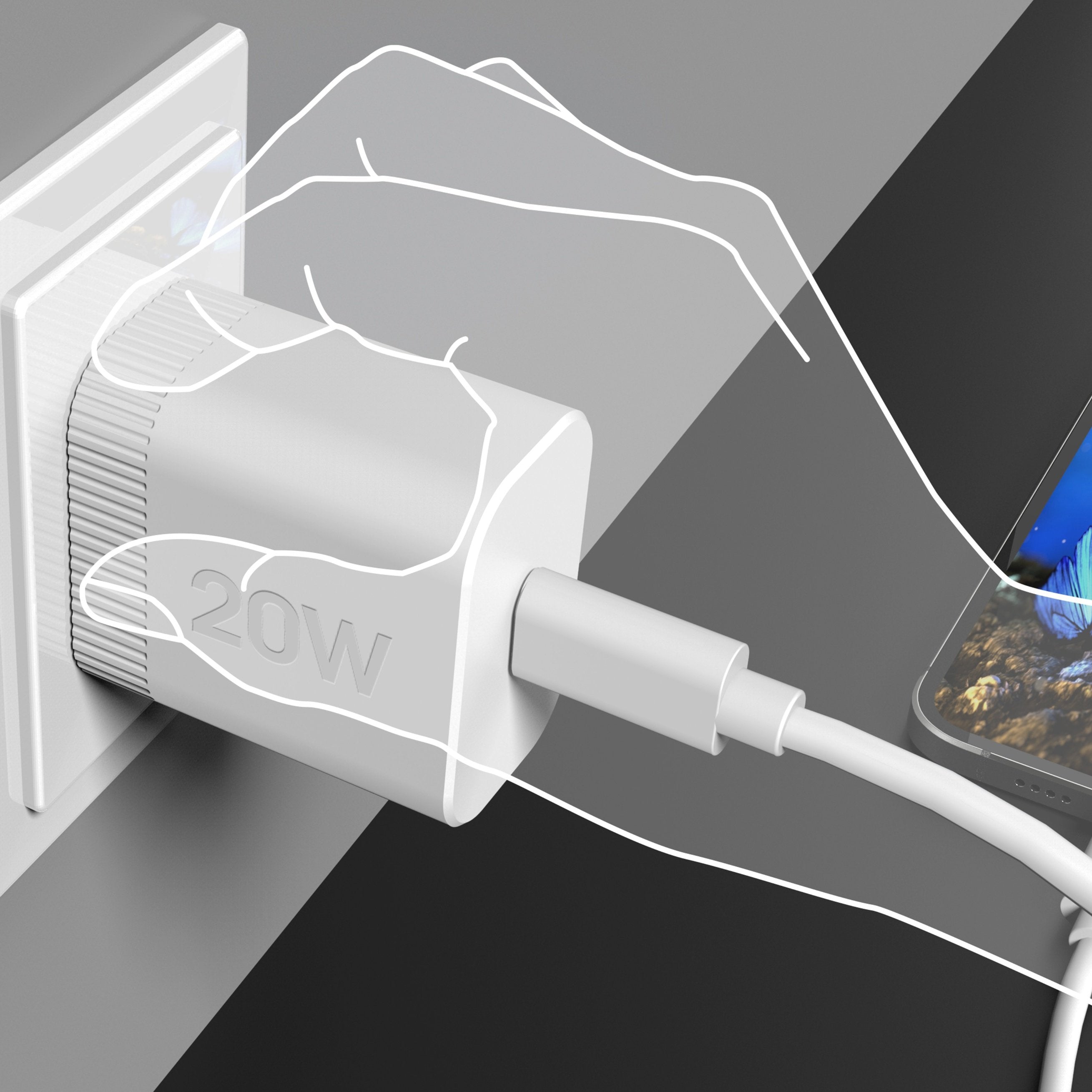 20W PD USB-C® Wall Charger – j5create