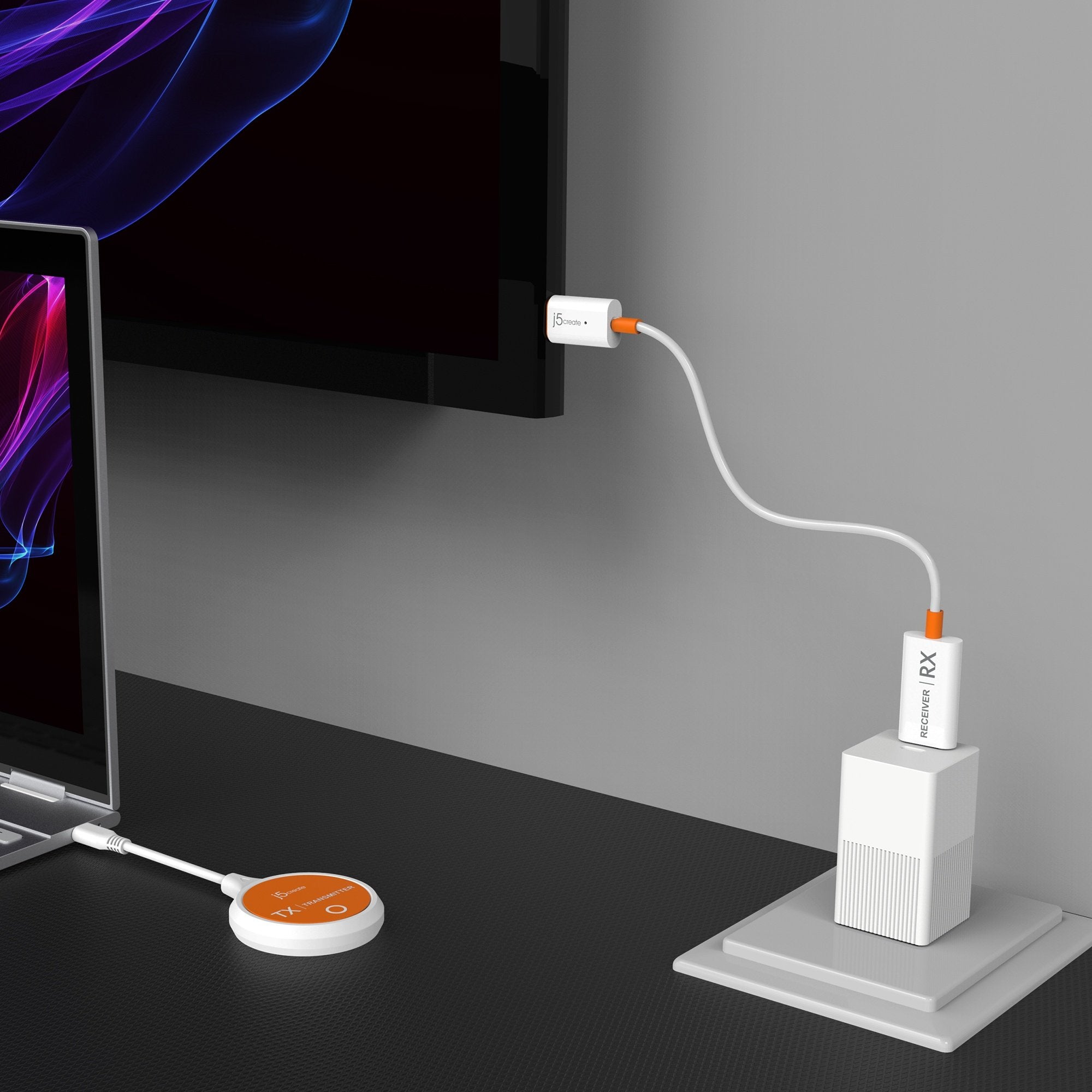 Wireless Screencasting ScreenCast USB-C® Wireless Display HDMI™ Extender – j5create
