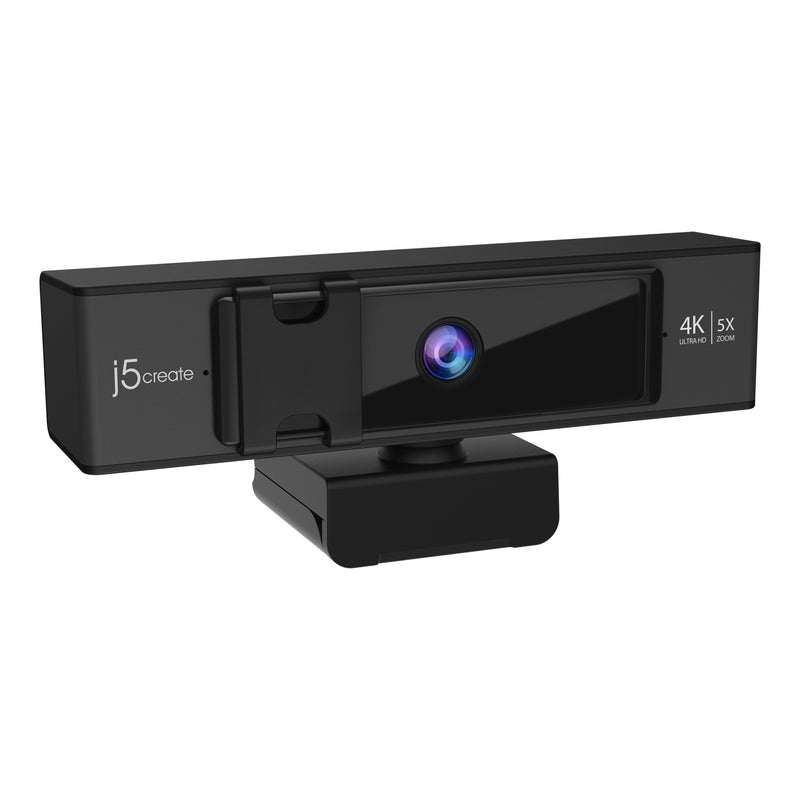 USB™ 4K ULTRA HD Webcam with 5x Digital Zoom Remote Control