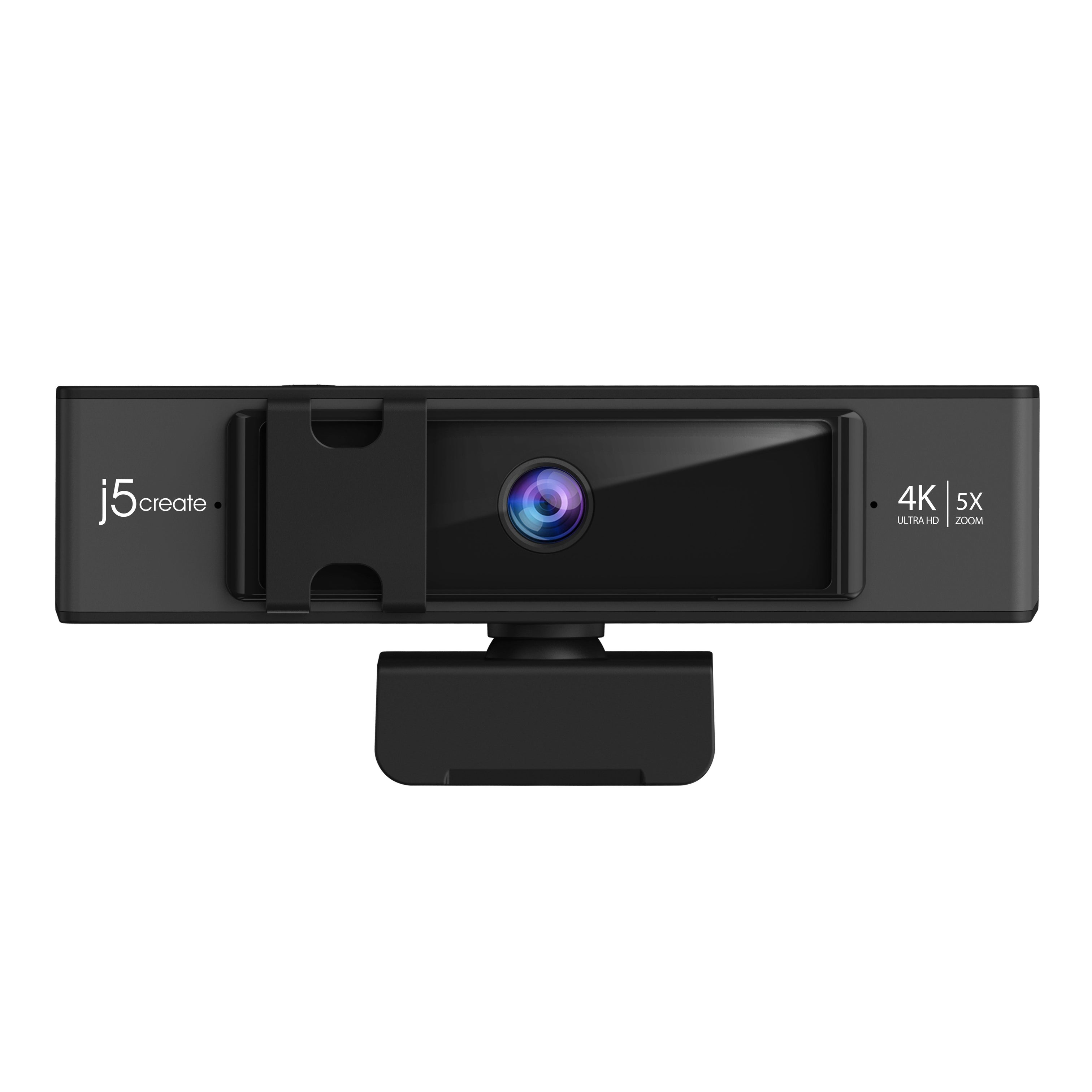 USB™ 4K ULTRA HD Webcam with 5x Digital Zoom Remote Control – j5create